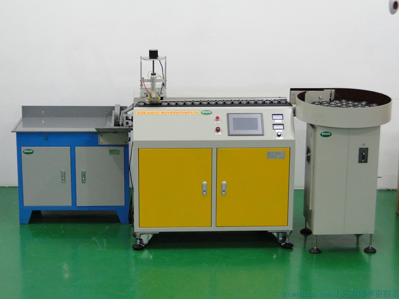 庆龙牌数字化电腐蚀全自动打标深沟球轴承生产线